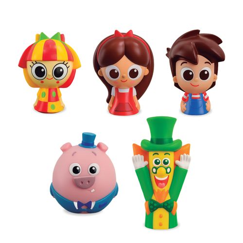 Kit Dedoches Personagens Sítio do Picapau Amarelo