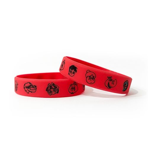 Pulseira de Silicone Personagens