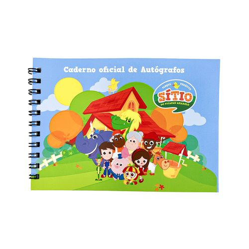 Caderninho de Autógrafos Sítio do Picapau Amarelo